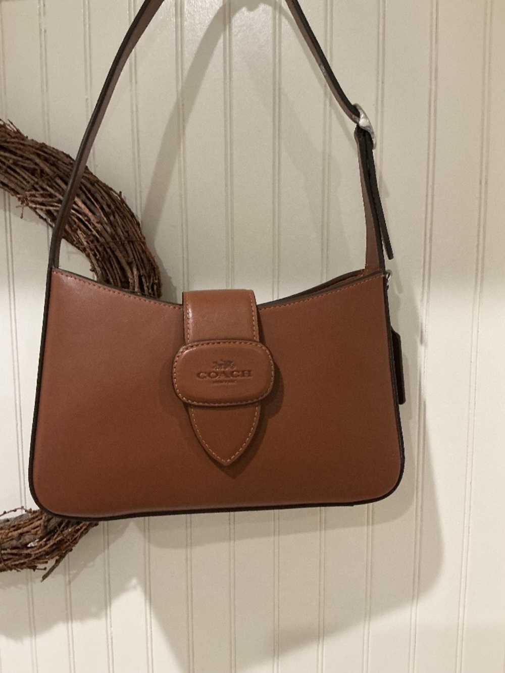 Coach leather bag